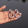 EAR RING MODERN RETRO DANGLER DIAMONTIS