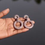 EAR RING MODERN RETRO DANGLER DIAMONTIS